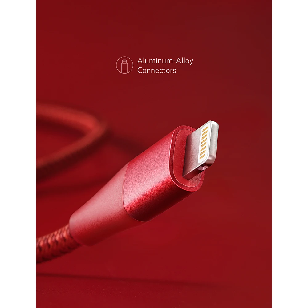 USB кабель ANKER A8452 для Apple iPhone Lightning черный. | Мобильные телефоны и аксессуары