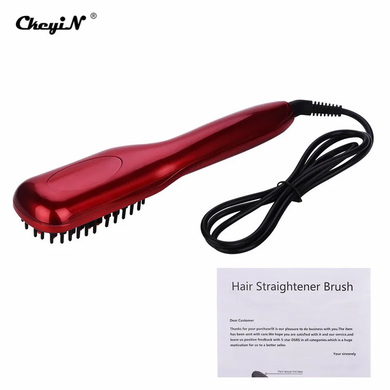 CkeyiN Hair Dryer Brush Blower Straightener Hair Comb Negative Ionic Electric Hot Air Brush Salon Blow Hair Styling Tools
CkeyiN Hair Dryer Brush Blower Straightener Hair Comb Negative Ionic Electric Hot Air Brush Salon Blow Hair Styling Tools