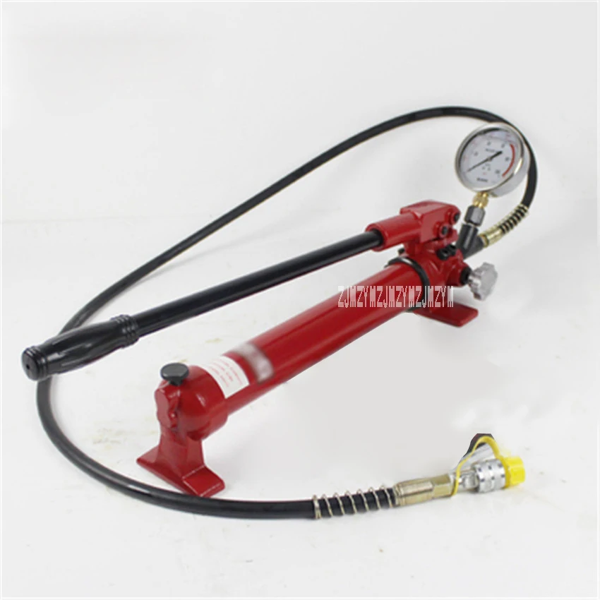New CP-700 Manual Hydraulic Pump High Pressure Hydraulic Pump 700/10000 (kg / cm2 / psi) 900cc Standard With Table Configuration
New CP-700 Manual Hydraulic Pump High Pressure Hydraulic Pump 700/10000 (kg / cm2 / psi) 900cc Standard With Table Configuration