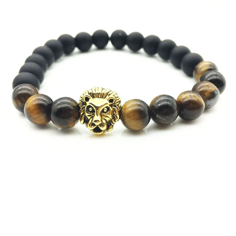 Women Men Beaded Bracelet Animal Lion Shape Design And Beautiful Beads Trinket Gift Choose Provide Dropshipping | Украшения и