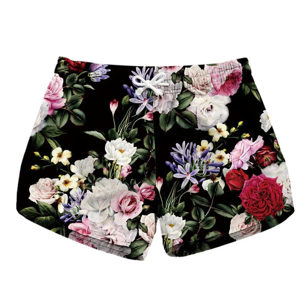 Summer Women Beach Shorts Thin Loose Sports Short Pant Flowers 3D Print Quick Dry Holiday Surfing Board Trunks Swimsuit Female
Summer Women Beach Shorts Thin Loose Sports Short Pant Flowers 3D Print Quick Dry Holiday Surfing Board Trunks Swimsuit Female