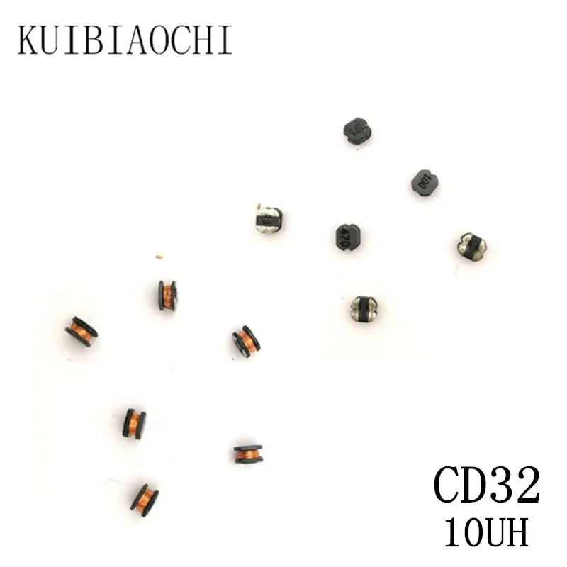 50pcs/lot SMD Power Inductor CD32 10UH 100 3.5*3*2mm Unshielded winding inductor CD32
50pcs/lot SMD Power Inductor CD32 10UH 100 3.5*3*2mm Unshielded winding inductor CD32