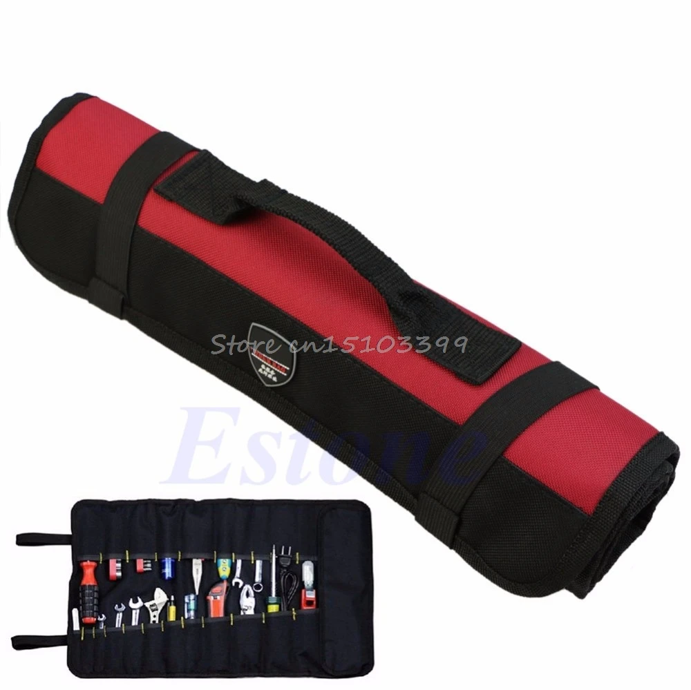 Hardware Tools Roll Plier Screwdriver Spanner Carry Case Pouch Bag 22 Pockets Drop Ship | Инструменты