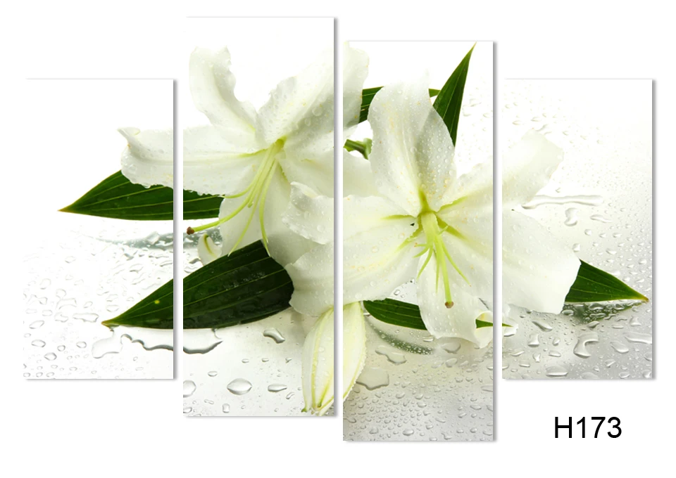 Hot sell 4 panels lily flowers modern art canvas wall paintings wall pictures for living room canvas prints cuadros decorativos
Hot sell 4 panels lily flowers modern art canvas wall paintings wall pictures for living room canvas prints cuadros decorativos