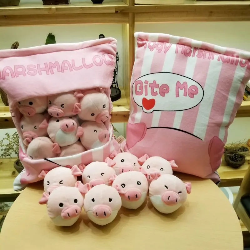 1pc 50cm cartoon lovely expression pig soft plush pillow cushion eight little round doll stuffed toy girl boy creative gift
1pc 50cm cartoon lovely expression pig soft plush pillow cushion eight little round doll stuffed toy girl boy creative gift