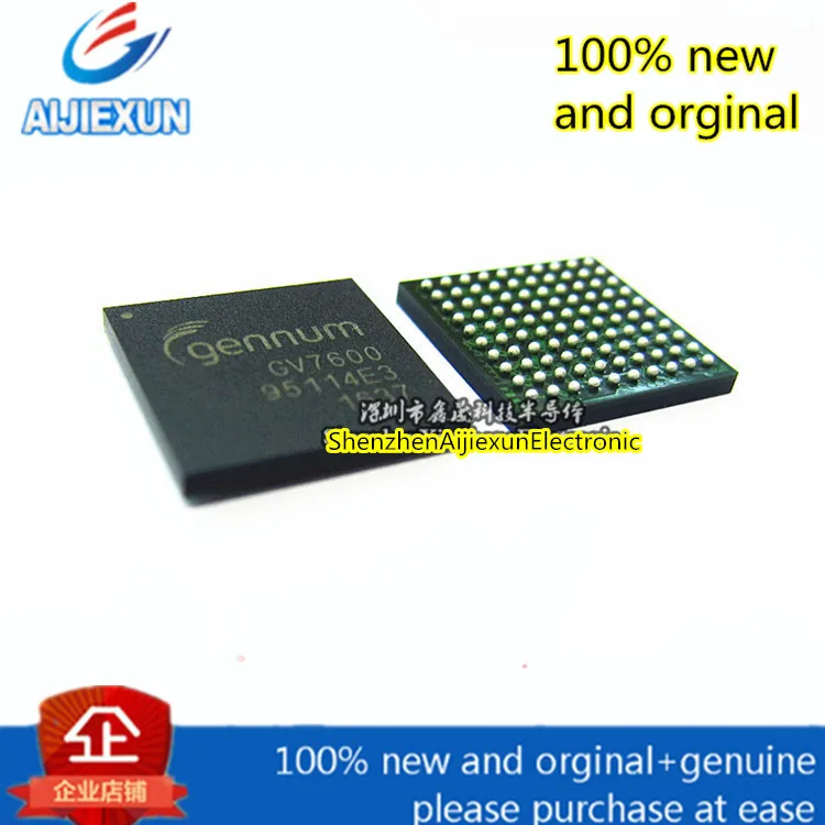 1 шт., 100% новый и оригинальный видеоконвертер GV7600 GENNUM HD, чип BGA в наличии
1 шт., 100% новый и оригинальный видеоконвертер GV7600 GENNUM HD, чип BGA в наличии