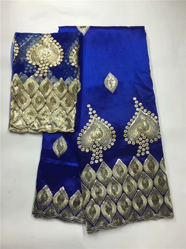 white and gold 5yards African george lace fabric + 2yards French net lace fabric sets high quality for making fashion dress
white and gold 5yards African george lace fabric + 2yards French net lace fabric sets high quality for making fashion dress
