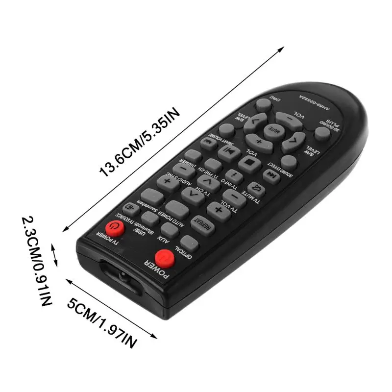 Remote Control Replacement for Samsung HW-F355 HW-FM35 AH59-02532A/02545A/02545 SoundBar Soundbar Audio System Controller
Remote Control Replacement for Samsung HW-F355 HW-FM35 AH59-02532A/02545A/02545 SoundBar Soundbar Audio System Controller