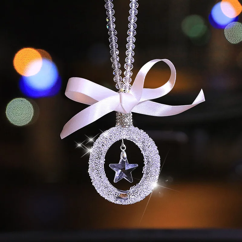 Car Pendant Transparent Crystal Snowflakes Decoration Suspension Ornaments Sun Catcher Shining Star Hanging Trim Christmas Gifts
Car Pendant Transparent Crystal Snowflakes Decoration Suspension Ornaments Sun Catcher Shining Star Hanging Trim Christmas Gifts