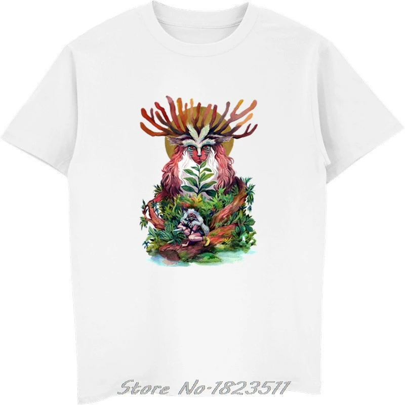 Princess Mononoke T Shirt Men Fashion Fantastic Harajuku Miyazaki Ghibli Tshirt Deer God Of The Forest Male Boys Tops Plus Size
Princess Mononoke T Shirt Men Fashion Fantastic Harajuku Miyazaki Ghibli Tshirt Deer God Of The Forest Male Boys Tops Plus Size