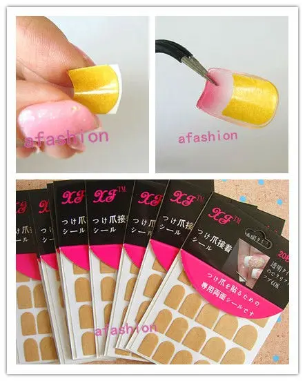 1 упаковка двусторонняя клейкая лента для ногтей|stickers for nails|nail art nail stickerstickers arts |