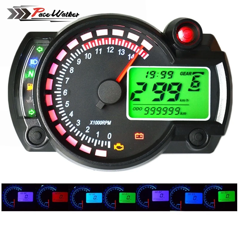 FREE SHIPPING 2016-2017 15000rpm Modern RX2N Similar LCD Digital Motorcycle Odometer Speedometer Adjustable MAX 299KM/H Meter
FREE SHIPPING 2016-2017 15000rpm Modern RX2N Similar LCD Digital Motorcycle Odometer Speedometer Adjustable MAX 299KM/H Meter