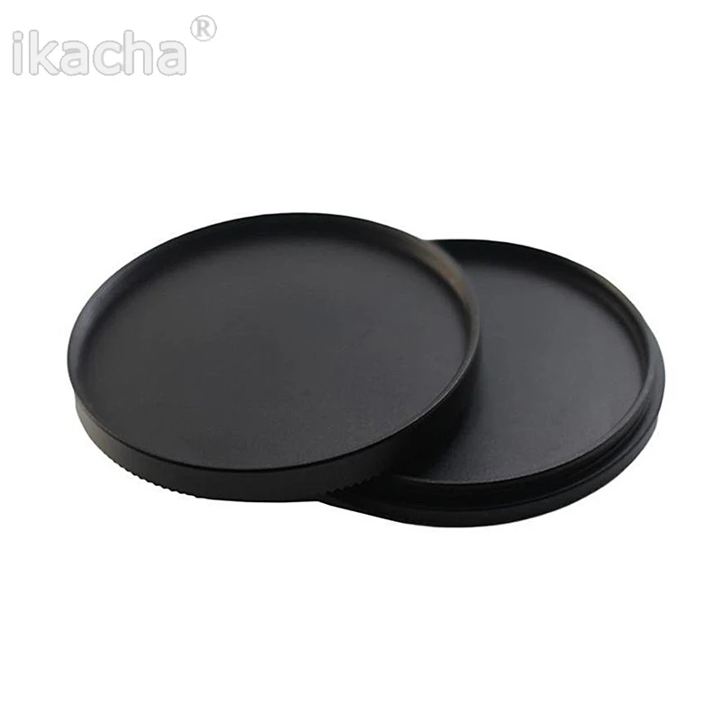 

72mm Metal Screw-In Lens Cap Filter Protetive Cover Storage Case Set For Canon For Nikon For Sony For Pentax 72mm Camera Lens