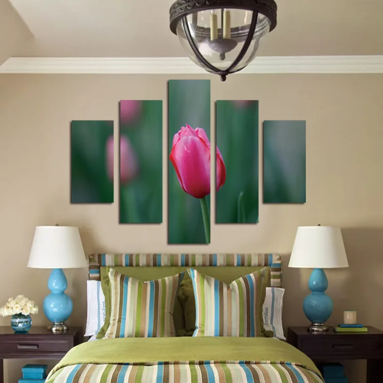 5 piece canvas art tulip flowers Armies Canvas Painting decorations for home Oil Painting For Living Room\C-460
5 piece canvas art tulip flowers Armies Canvas Painting decorations for home Oil Painting For Living Room\C-460