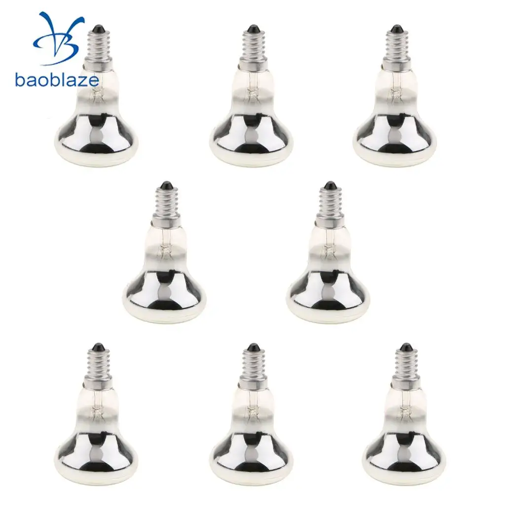 8Pcs E14 R50 Reflector Type Spotlight Spot Light Bulb Lamp Replacement Small Screw SES 60W
8Pcs E14 R50 Reflector Type Spotlight Spot Light Bulb Lamp Replacement Small Screw SES 60W