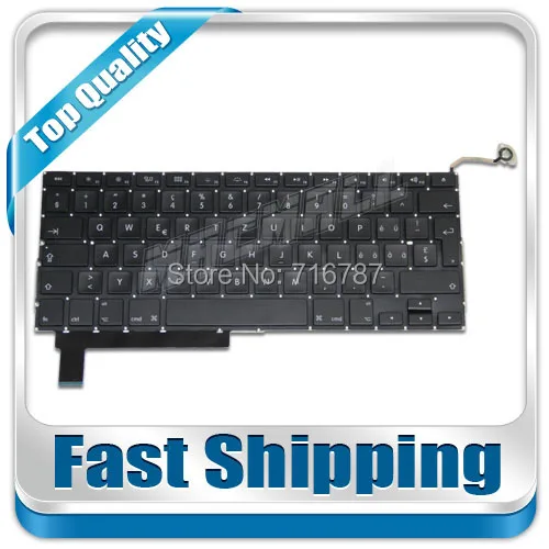 Новая клавиатура для ноутбука подходит к MacBook Pro 15 "Unibody A1286 Swiss KEYBOARD 2009 2010 2011|swiss