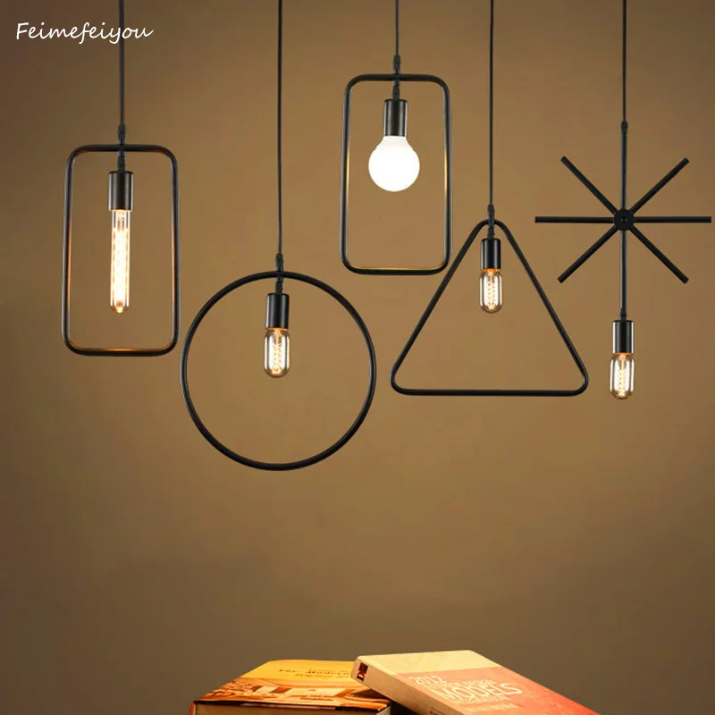 Wrought iron restaurant cafe retro geometric chandelier rectangle / square / triangle / rice/around shape
Wrought iron restaurant cafe retro geometric chandelier rectangle / square / triangle / rice/around shape
