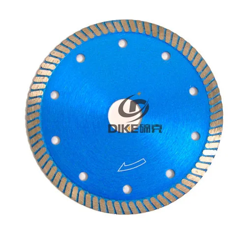 Standard diameter 125mm (5") Sintered continuous rim turbo blade Diamond Saw Blades
Standard diameter 125mm (5") Sintered continuous rim turbo blade Diamond Saw Blades