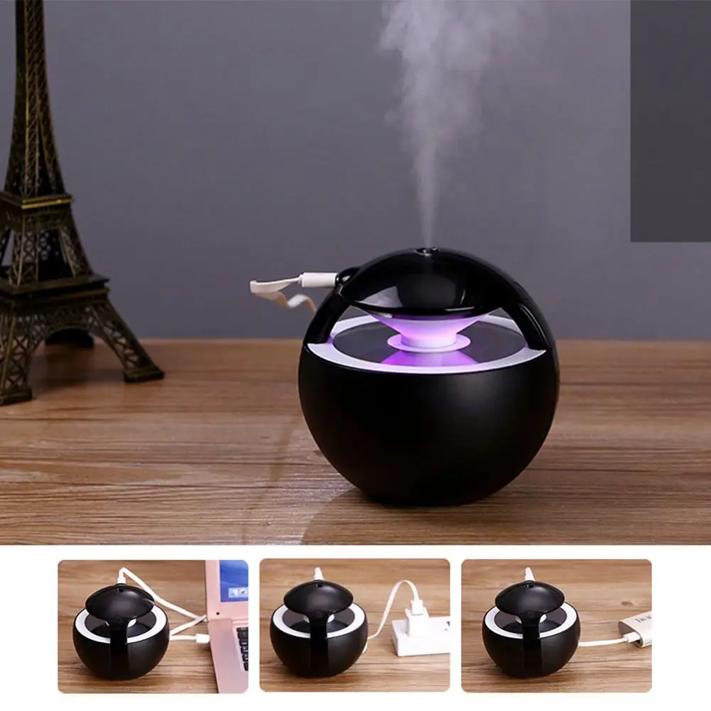 450ML Incense Burners Ball Humidifier with Aroma Lamp Essential Oil Ultrasonic Electric Aroma Diffuser Mini USB Air Humidifi
450ML Incense Burners Ball Humidifier with Aroma Lamp Essential Oil Ultrasonic Electric Aroma Diffuser Mini USB Air Humidifi
