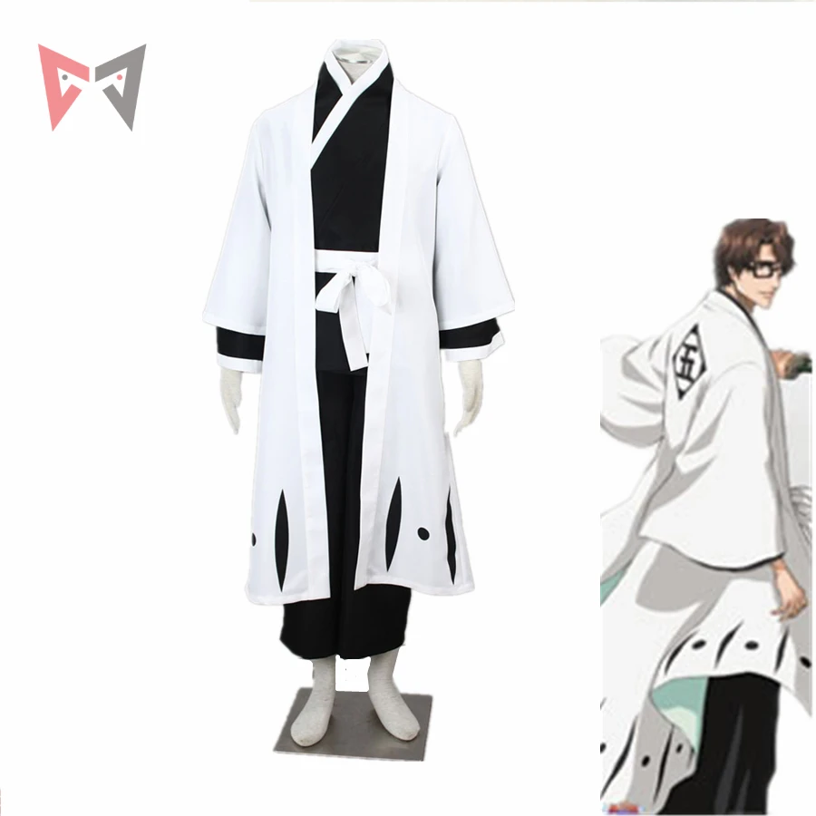 MMGG Bleach косплей Aizen Sousuke Косплей Костюм Кимоно наряд|Костюмы аниме| |