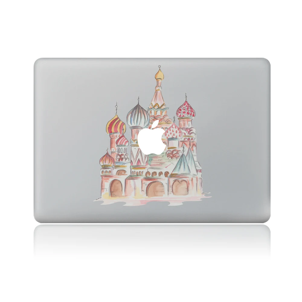 Виниловая наклейка Dream cartoon замок для ноутбука macbook Pro Air 13 дюймов мультяшный