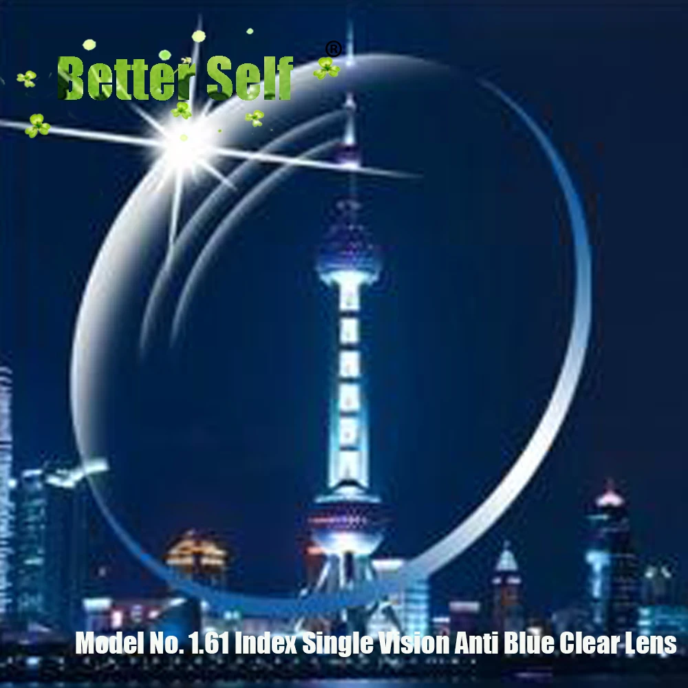 Customized 1.61 Index Single Vision Anti Blue Clear Computer HMC Green Coating Prescription RX Optical Lenses
Customized 1.61 Index Single Vision Anti Blue Clear Computer HMC Green Coating Prescription RX Optical Lenses