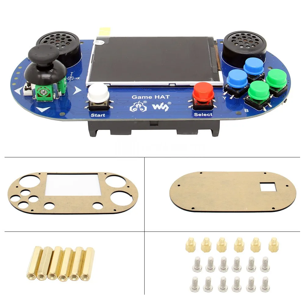 Raspberry Pi RetroPie Handle Game Console Gamepad with 3.5 inch 480 x 320 IPS Screen for Raspberry Pi 3 B+Plus / 3B / Zero W
Raspberry Pi RetroPie Handle Game Console Gamepad with 3.5 inch 480 x 320 IPS Screen for Raspberry Pi 3 B+Plus / 3B / Zero W