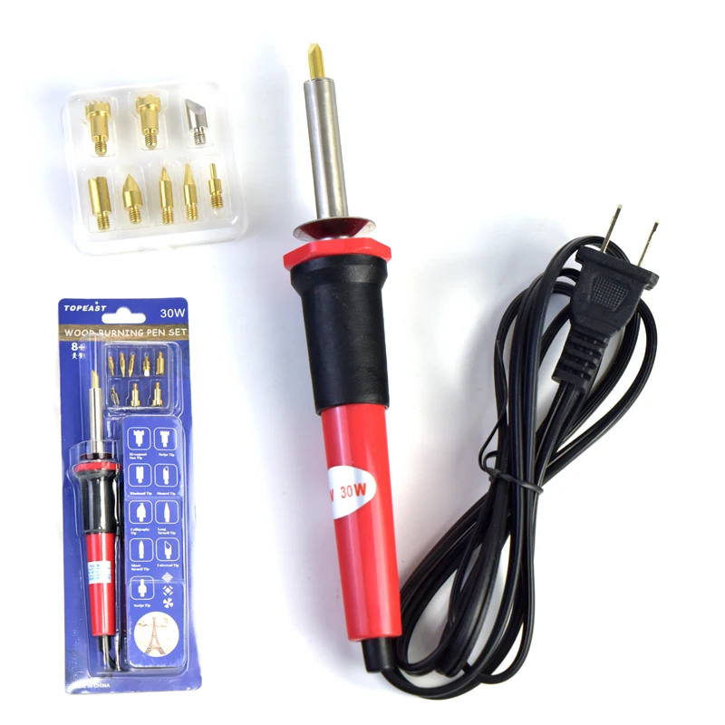 Free shipping 9 Tips Wood Pyrography Tool US EU plug 220V 30W Wood Burning Pen Set Woodburning Carving Solder Pen
Free shipping 9 Tips Wood Pyrography Tool US EU plug 220V 30W Wood Burning Pen Set Woodburning Carving Solder Pen