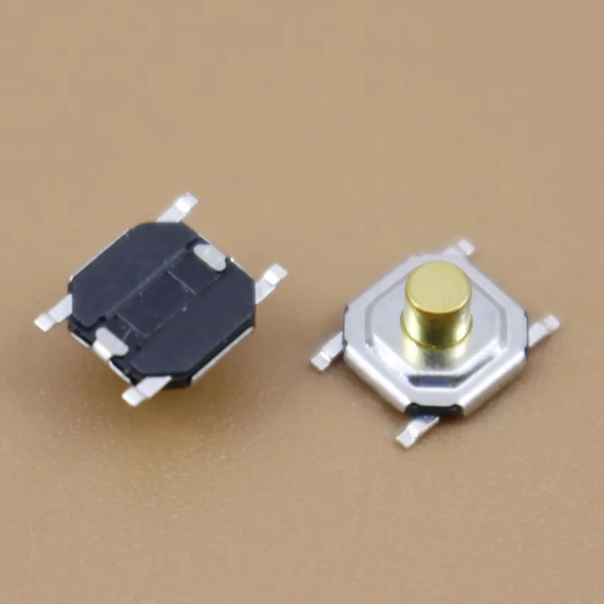 YuXi 4*4*3MM touch micro switch button switch copper head key 4X4X3 Hot wholesale
YuXi 4*4*3MM touch micro switch button switch copper head key 4X4X3 Hot wholesale