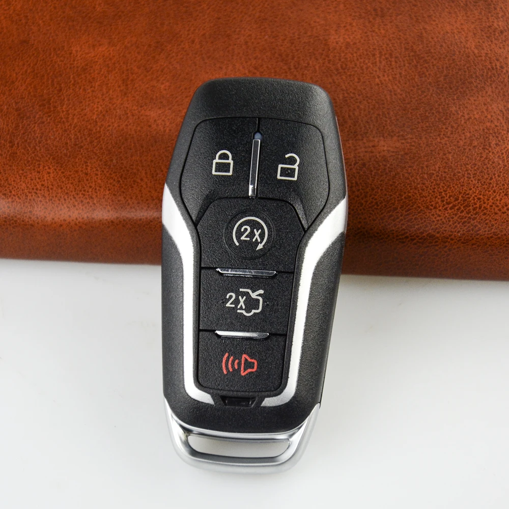 OkeyTech 5 Buttons Smart Remote Key Case for Ford Edge Explorer Fusion 2015-2017 M3N-A2C31243300 Car Key Shell Uncut Blade
OkeyTech 5 Buttons Smart Remote Key Case for Ford Edge Explorer Fusion 2015-2017 M3N-A2C31243300 Car Key Shell Uncut Blade