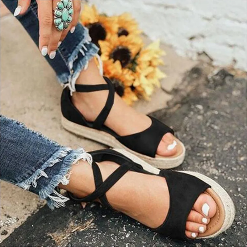 XEK 2019 Women Sandals Gladiator Peep Toe Buckle Design Roman Sandals Women Flat Shoes Summer Beach Ladies Shoes Sandals XYW07
XEK 2019 Women Sandals Gladiator Peep Toe Buckle Design Roman Sandals Women Flat Shoes Summer Beach Ladies Shoes Sandals XYW07