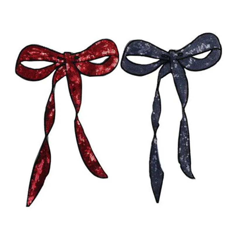 Cartoon Bowknot Patches for clothing T shirt women Sequined Sequins T-shirt Women Diy Tops Shirt Girl Biker Patch for Clothes
Cartoon Bowknot Patches for clothing T shirt women Sequined Sequins T-shirt Women Diy Tops Shirt Girl Biker Patch for Clothes