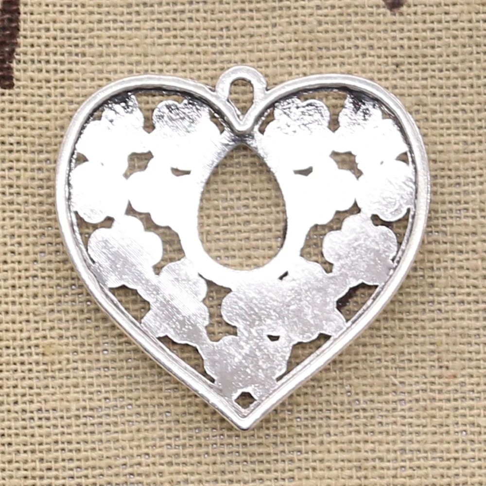 8pcs Charms Heart Flower 30x30mm Antique Bronze Silver Color Pendants Making DIY Handmade Tibetan Bronze Silver Color Jewelry
8pcs Charms Heart Flower 30x30mm Antique Bronze Silver Color Pendants Making DIY Handmade Tibetan Bronze Silver Color Jewelry