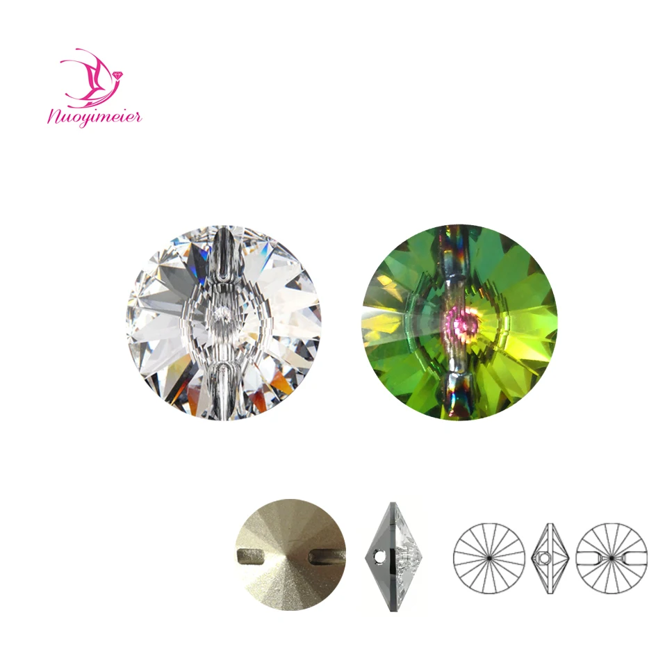 18pcs Crystal Clear and 001VM Rhinestone Sewing Button 16mm,Rivoli Glass Stones Button For Clothes Coats Scrapbook Craft DIY
18pcs Crystal Clear and 001VM Rhinestone Sewing Button 16mm,Rivoli Glass Stones Button For Clothes Coats Scrapbook Craft DIY