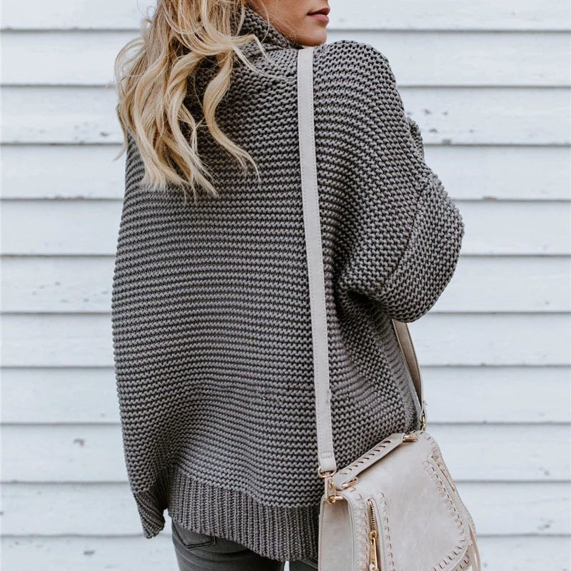 XUANSHOW 2018 New Fashion Winter Women's Sweater Turtleneck Long Lantern Sleeve Warm Lady's Pullover Top Casual Sueter Mujer
XUANSHOW 2018 New Fashion Winter Women's Sweater Turtleneck Long Lantern Sleeve Warm Lady's Pullover Top Casual Sueter Mujer
