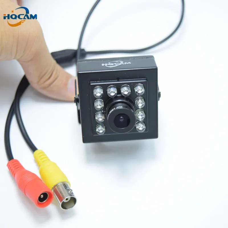 HQCAM Night vision MINI CAMERA 10pcs 940nm led 600TVL 1/4"Color HD CMOS 600TVL High Resolution 3.6mm Lens CCTV security Camera
HQCAM Night vision MINI CAMERA 10pcs 940nm led 600TVL 1/4"Color HD CMOS 600TVL High Resolution 3.6mm Lens CCTV security Camera