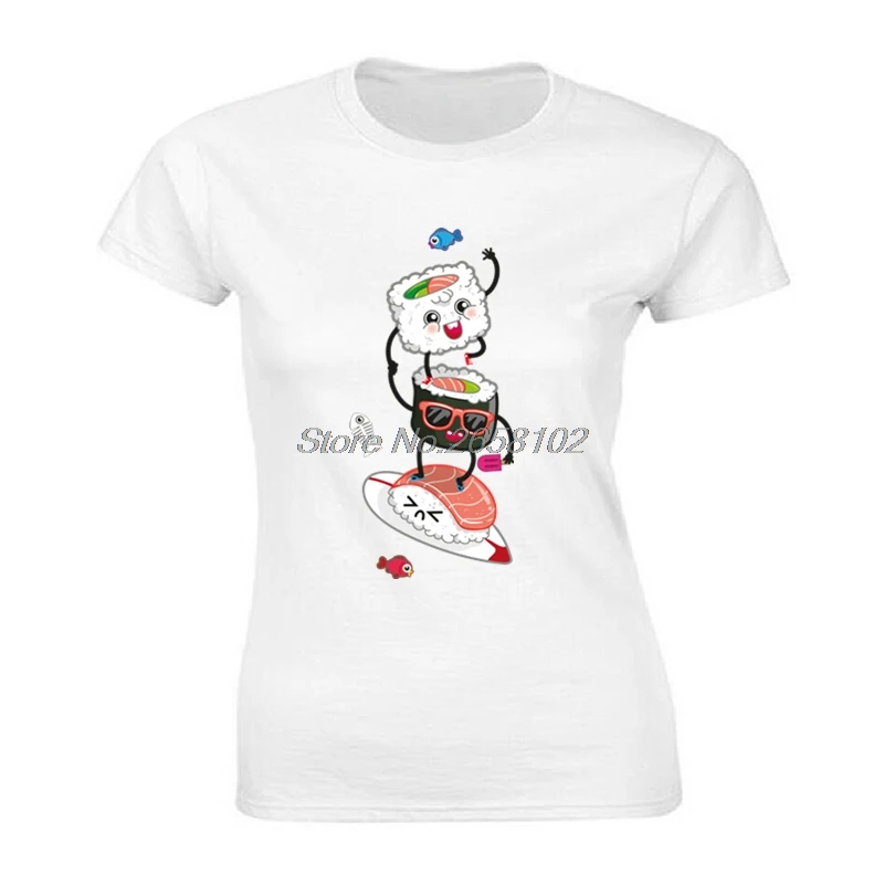 Женская летняя футболка с коротким рукавом из дышащего хлопка рисунком