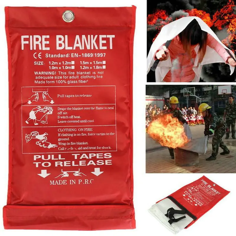 1M*1M Fire Blanket Fiberglass Fire Flame Retardant Emergency Survival Fire Shelter Safety Cover Anti fire blanket
1M*1M Fire Blanket Fiberglass Fire Flame Retardant Emergency Survival Fire Shelter Safety Cover Anti fire blanket