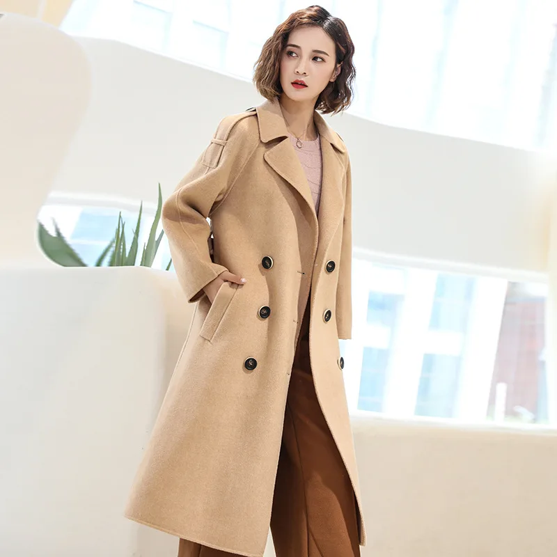 KMETRAM 100% Wool Coat Female Jacket Woman Spring 2020 Double-side Woolen Coats and Jackets Women Streetwear Abrigo Mujer MY2645
KMETRAM 100% Wool Coat Female Jacket Woman Spring 2020 Double-side Woolen Coats and Jackets Women Streetwear Abrigo Mujer MY2645