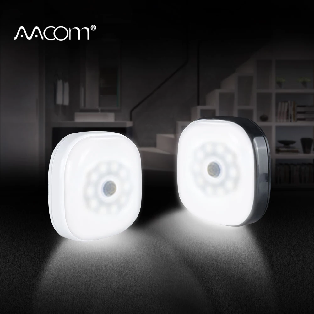 White LED Infrared PIR Motion Sensor Light with AAA Battery Powered Magnetic Wall Lamp in Closet Kitchen Corridor for Children
White LED Infrared PIR Motion Sensor Light with AAA Battery Powered Magnetic Wall Lamp in Closet Kitchen Corridor for Children
