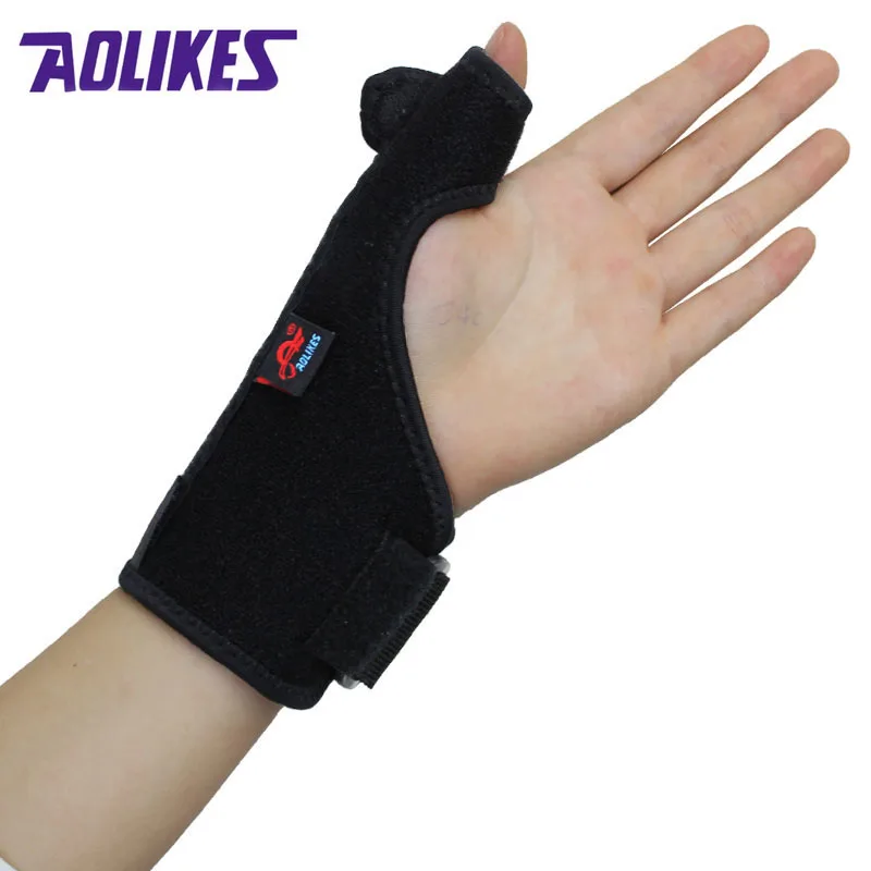 AOLIKES 1PCS Elastic Thumb Wristband Spring Steel Wrap Hand Palm Wrist Brace Right or Left Hand Support Corrector Bandage
AOLIKES 1PCS Elastic Thumb Wristband Spring Steel Wrap Hand Palm Wrist Brace Right or Left Hand Support Corrector Bandage