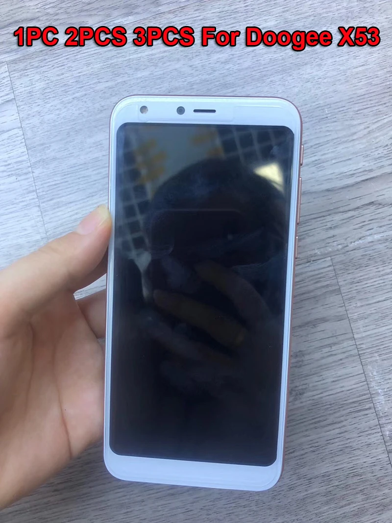 Закаленное стекло Для Doogee X53 защитная пленка на переднюю панель Взрывозащищенная