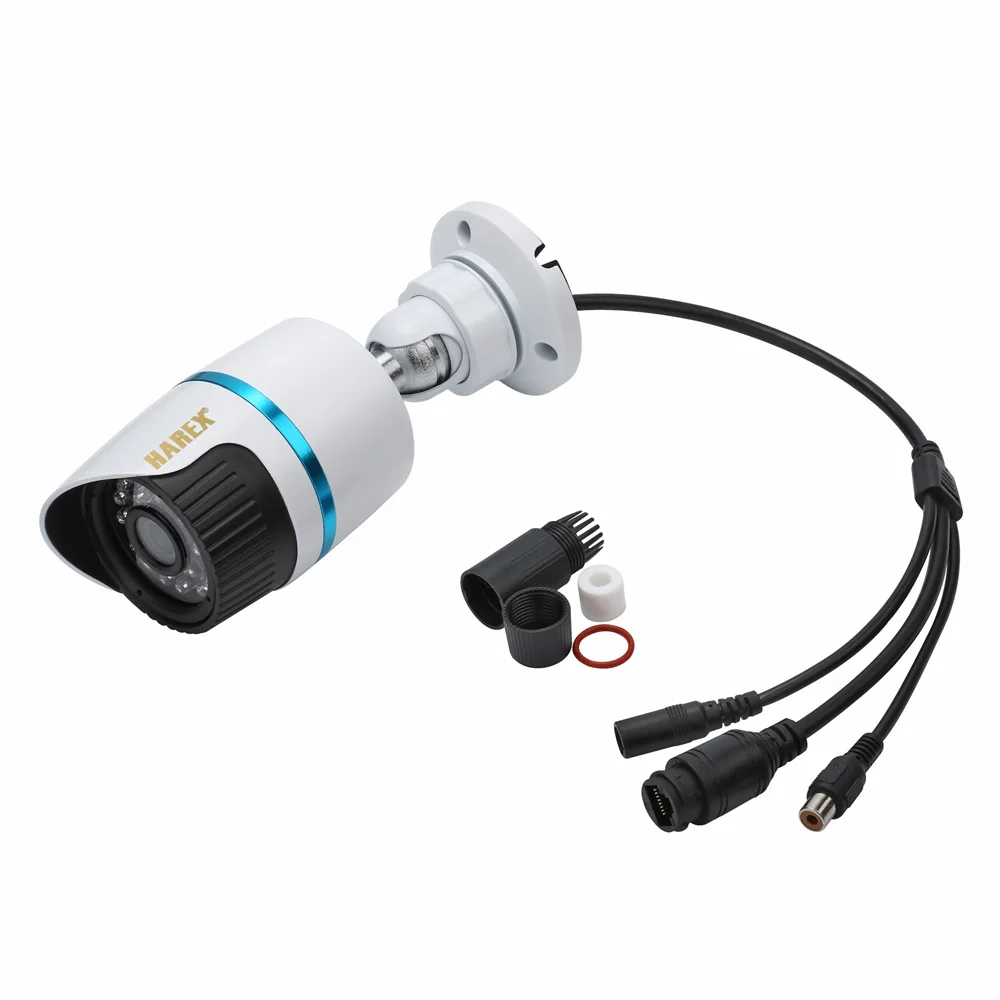 960P 1.3MP ONVIF аудио с микрофоном Водонепроницаемый Открытый ИК Ночное Видение Plug and