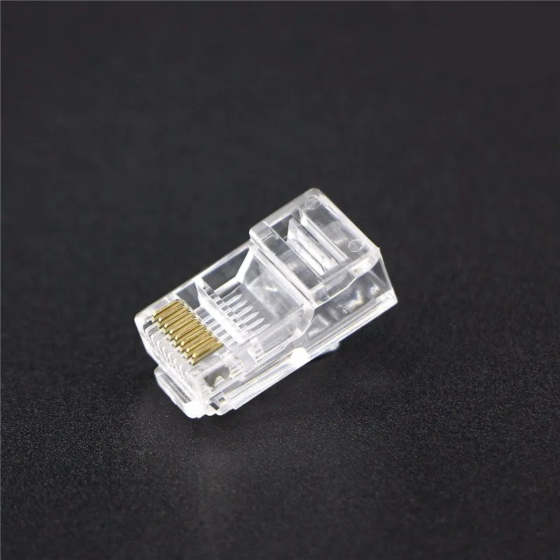 500pcs Crystal 8Pin RJ45 Modular Plug Rj-45 Network Cable Connector Adapter for Cat5 Cat5e Cat6 Rj 45 Ethernet Cable Plugs Heads
500pcs Crystal 8Pin RJ45 Modular Plug Rj-45 Network Cable Connector Adapter for Cat5 Cat5e Cat6 Rj 45 Ethernet Cable Plugs Heads