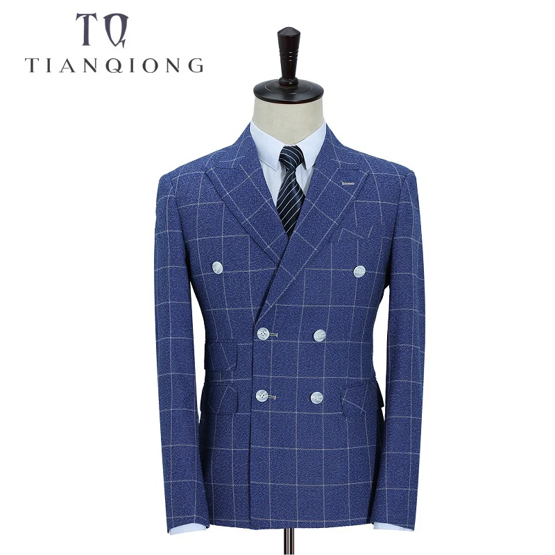TIAN QIONG бренд 2018 Новое поступление высококачественные модные двубортные костюмы