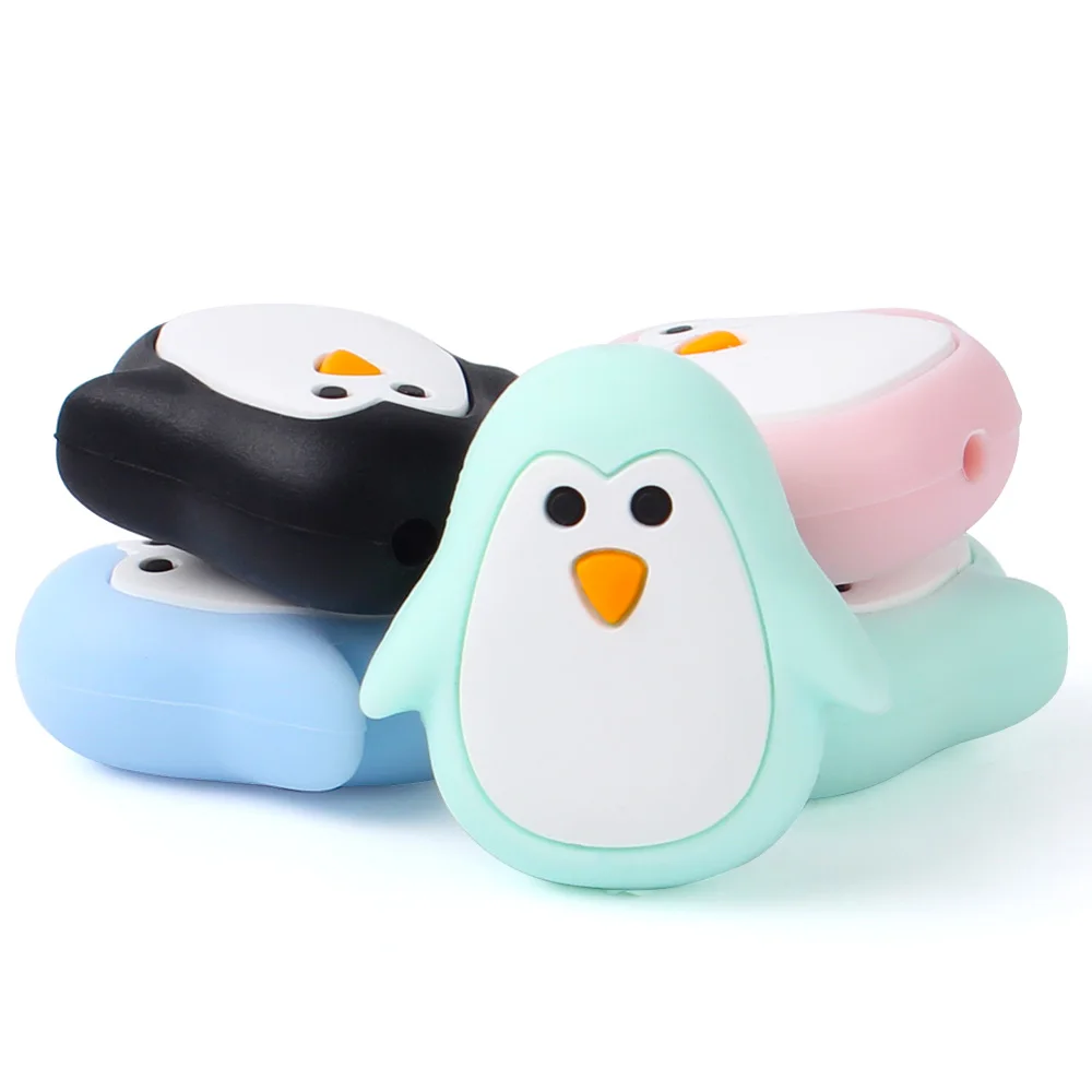 10pcs Silicon penguin Beads 26mm rodent Silicone Teething Beads Accessories silicone rodent DIY Pacifier Chain Pendant
10pcs Silicon penguin Beads 26mm rodent Silicone Teething Beads Accessories silicone rodent DIY Pacifier Chain Pendant