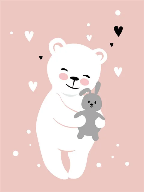 Cartoon Dog Bear Animal Moon Posters and Prints Wall Art Canvas Painting Decorative Picture Nordic Style Baby Room Decor
Cartoon Dog Bear Animal Moon Posters and Prints Wall Art Canvas Painting Decorative Picture Nordic Style Baby Room Decor