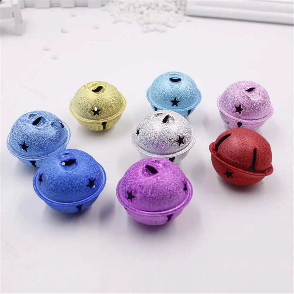 New Arrival 50Pcs 40mm Colorful Jingle Bells Frosted Beads bell Christmas Tree Decorations/Festival Party DIY Crafts Accessories
New Arrival 50Pcs 40mm Colorful Jingle Bells Frosted Beads bell Christmas Tree Decorations/Festival Party DIY Crafts Accessories