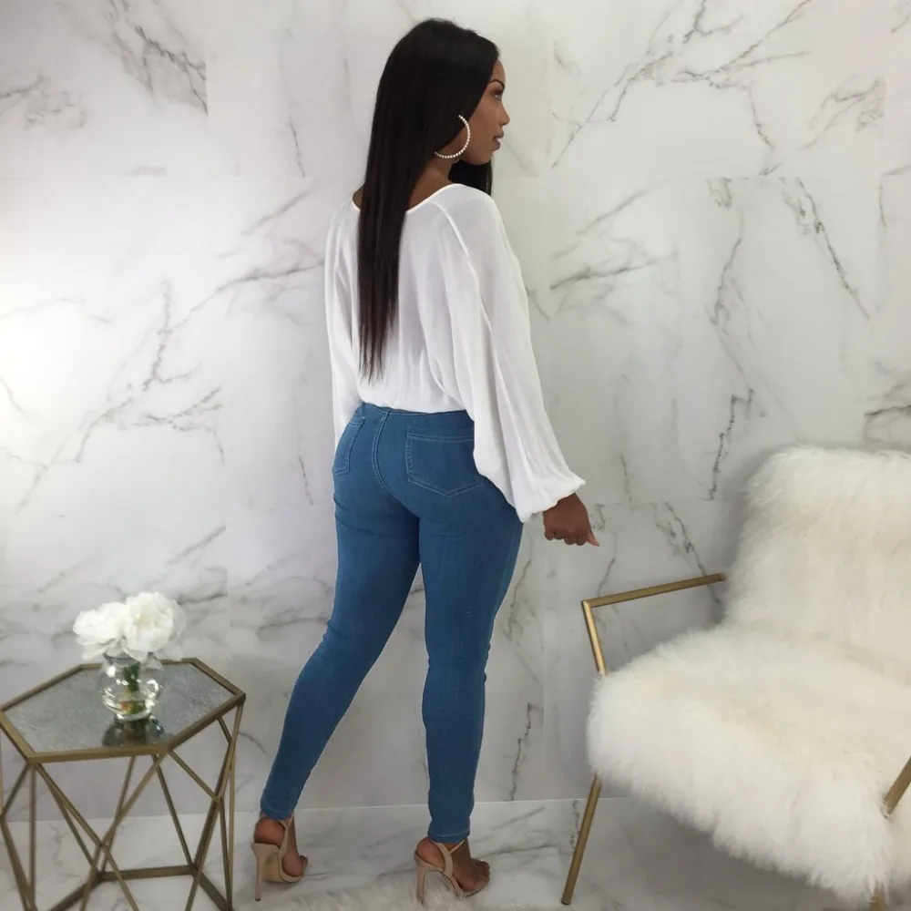 Slim Women Jeans Skinny Empire Pencil Pants Blue Vintage Deep Blue Lady Bodycon Long Pants
Slim Women Jeans Skinny Empire Pencil Pants Blue Vintage Deep Blue Lady Bodycon Long Pants