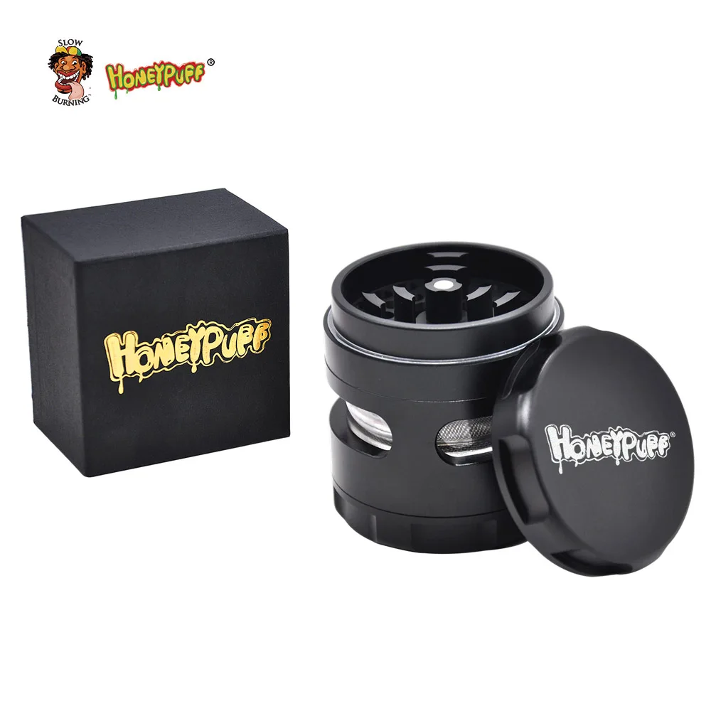 Window Design Aluminum Herb Grinder 61mm/2.40" Herb Crusher Smoke Spice 4 Layers Hand Miller Grinder Accessories
Window Design Aluminum Herb Grinder 61mm/2.40" Herb Crusher Smoke Spice 4 Layers Hand Miller Grinder Accessories